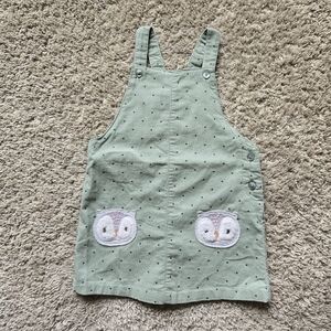 John Lewis & Partners Corduroy Owl Skirt Cotton Baby Girls 9-12 Months